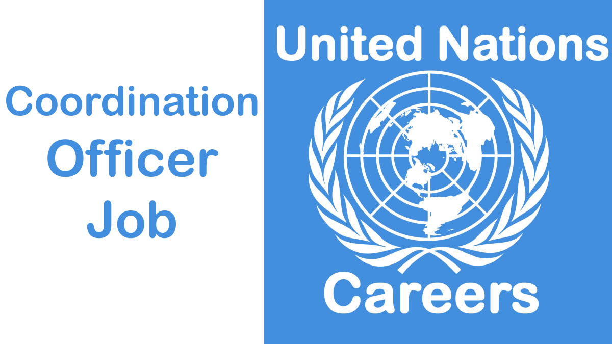 Coordination Officer Administration UN Jobs November 2024   Coordination Officer UN Jobs 